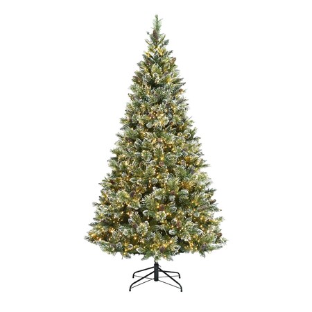 Holiday Bright Lights 9 ft. Full LED 2700 ct Tripoli Pine Sparkle Color Changing Christmas Tree 24-09049A