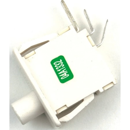 Jandorf Switch, 12/16 A, 125/250 V, SPST, Tab Terminal, White 61027