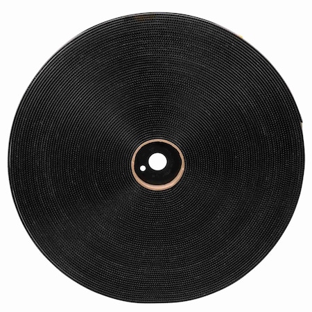 3M Reclosable Fastener, Acrylic, 50 yd, 1 in W, Black SJ3550CF