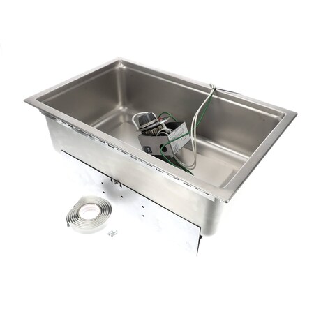 Wells Fabricated Warmer Kit, Infinite Control, 120V, Rectangular, Single Pan, Top-Mount, 20in x 12in 5P-SS206-120