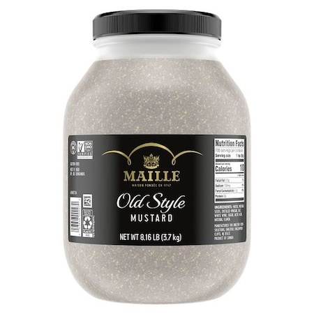 Maille Old Style Mustard Jar, 8.16 pound, 4PK 67541