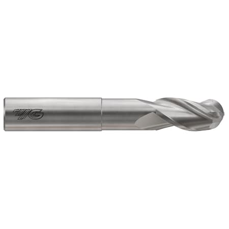 Yg-1 Tool ALU POWER HPC 3 FLUTE 37deg. HELIX BALL END MILL E5I59905