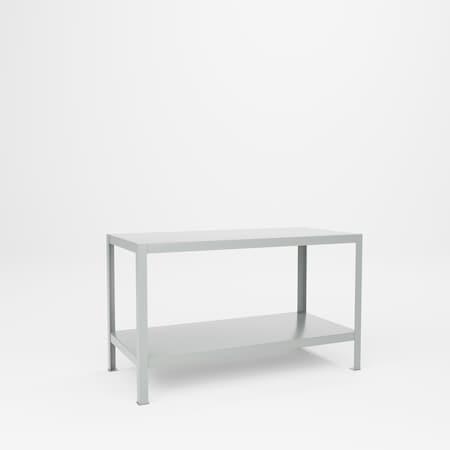 Pucel Extra Heavy Duty Tool Stands, 28 in W x 60 in L x 36 in H, Gray HS-2860-2