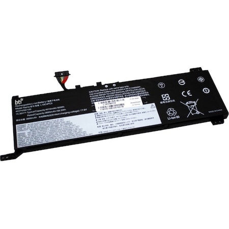 Battery Technology LENOVO BATT 15.4V 4000MAH 60WHR BTI REP BATT L19M4PC0 L19C4PC0 L19M4PC0-BTI