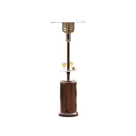 Az Patio Heaters Propane41000 BTU, With Steel Table, Gold HLDS01-CGT