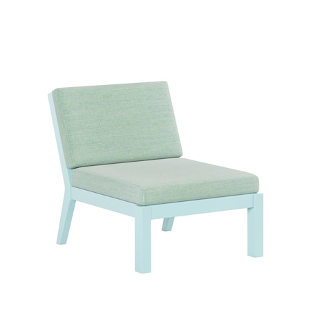 Polybird BREEZE DEEP SEAT SECTIONAL PIECE CORNER UNIT        SAGE POLYBIRD P104-SG-CASP