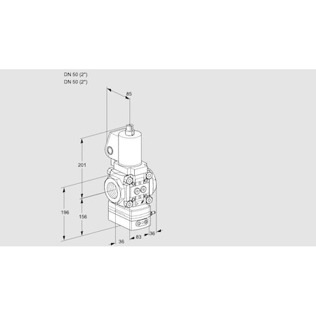 Honeywell Kromschroder VAV3T50N/NQSLAK KS88024271