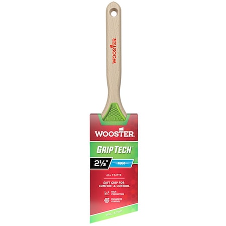 Wooster 2-1/2" Wooster 5401 GripTech Angle Paint Brush, Sash Handle 5401