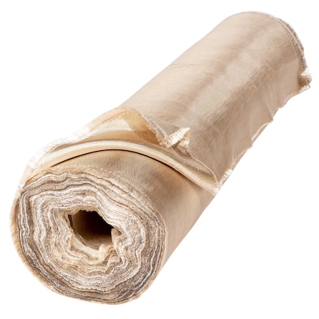 Jackson Safety Welding Blanket Roll, Silica Cloth Fiberglass, 150 ft L., 3 ft W., 18 oz/sq yd, Tan 36165