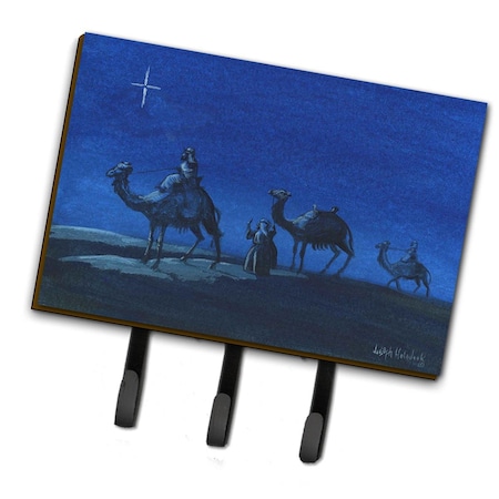 Carolines Treasures 6 x 2 x 9 in. Wise Men in Blue Leash or Key Holder PJH3001TH68