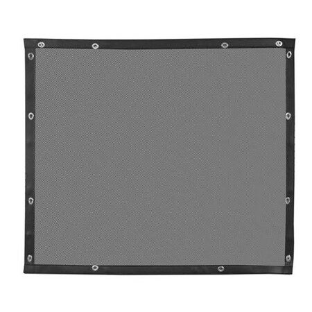 Replacement For Peterbilt 379 127 Bbc Year 1988 Plain Black Mesh Bug Screen Wblack Vinyl