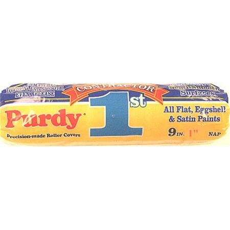Purdy 1in. Pile Height Contractor First Roller Cover 688095 9X1