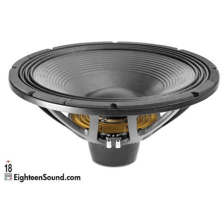 18 Sound 21-in Extended LF Neo Transducer w/high grade neodymium magnet assembly 8 Ohms 21NLW4000-8