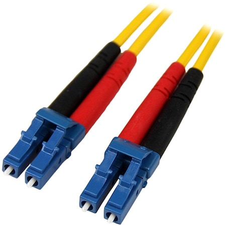Startech.Com 1m Fiber Optic Cable - Single-Mode Duplex 9/125 LSZH Fiber Jumper Cord - LC/LC SMFIBLCLC1