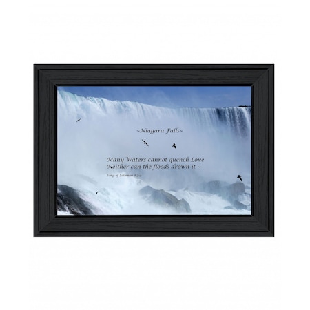 Homeroots Song of Solomon Black Framed Print Wall Art 407826
