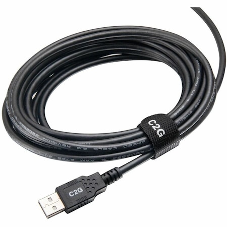 C2G 10FT (3.1M) TAA-COMPLIANT USB 2.0 A MALE TO A FEMALE EXTENSION CABLE C2G68013