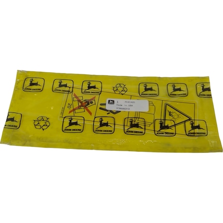 John Deere LABEL, JOHN DEERE OEM M121421 M121421