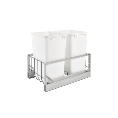 Rev-A-Shelf Aluminum; Steel; Plastic, Aluminum, 14.81 in W, 19.25 in H, 21.88 in D 5349-18DM-2