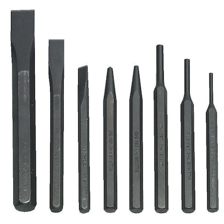 Williams Williams Punch and Chisel Set, 8pcs. JHWPC-8