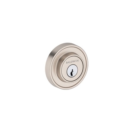 Baldwin Residential Deadbolts Single Cylinder Reversible Satin Nickel SCRRD150