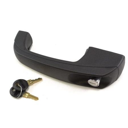 Trimark T-Handle, Pop-Up Style, Zinc Diecast Material, Black Finish, 2.75 In. Center To Center, Random 21000-02