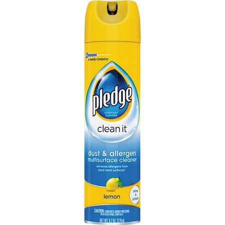 Pledge 9.7 Oz. Dust & Allergen Multisurface Cleaner 72375