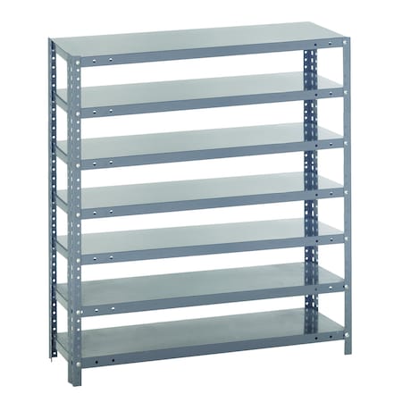 Quantum Storage Systems Shelving Unit, 12''D X 36''L X 39''H, Heavy Duty, 400 Lb. Load Capacity Per Shelf 1239-000