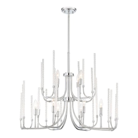 Designers Fountain 12 Light Chandelier, 719690 917812-CH