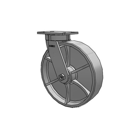 Albion Caster, Kingpinless, 12x3, 370CA12501S 370CA12501S