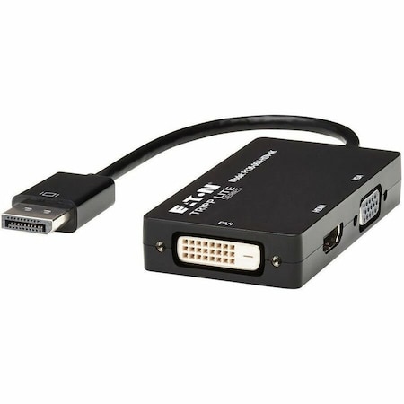 Tripp Lite Converter, Displayport 1.2, VGA, DVI, HDMI P136-06N-HDV-4K
