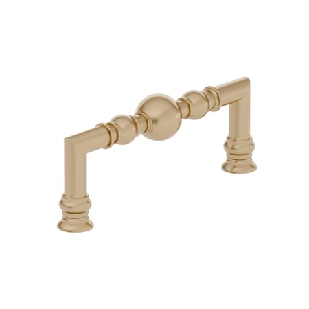 Richelieu Firenze Collection 3 3/4-inch (96 mm) Champagne Bronze Traditional Round Cabinet Pull BP878996CHBRZ