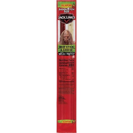 Jack Links Jalapeno Beef Stick and Cheese 2.45 oz Packet  10000039597