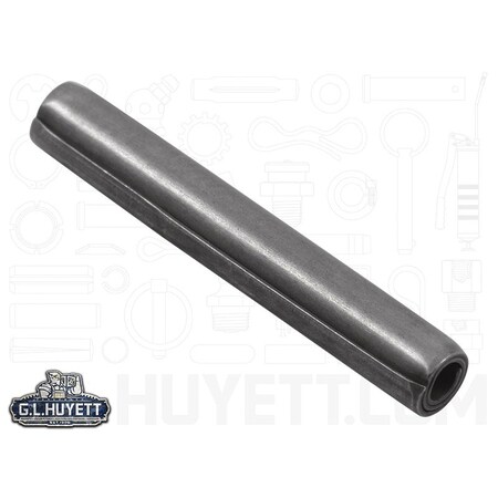 Huyett Coiled Spring Pin, Standard Duty, 420 Stainless Steel, 0.109 in Dia x 0.750 in Length SPCSP-109-0750
