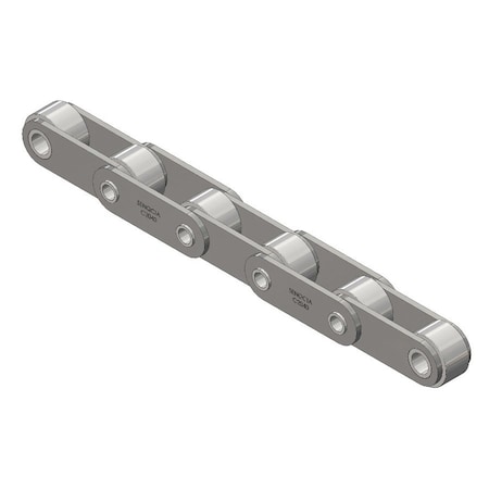 Senqcia Inspire Series SBR Conveyor Series Double Pitch Riv Lg Hollow Pin, 10 ft OAL, 1P, 5/8 Dia x .313 W C2042HPRB