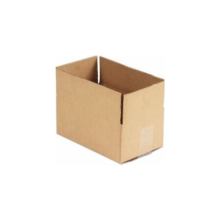 Universal FixedDepth Corrugated Shipping Boxes, RSC, 6 x 10 x 4, Brown Kraft, 25PK UFS1064