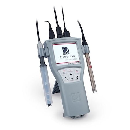 Ohaus Starter 400M pH and Conductivity Portable Meter, ST400M-F OH-30468991
