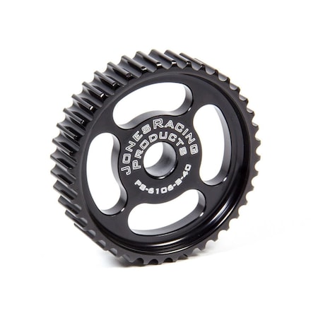Jones Racing Products PS-6106-B-40 Power Steering Pulley HTD 40 Tooth 1 in. Wide Press Fit JRPPS-6106-B-40