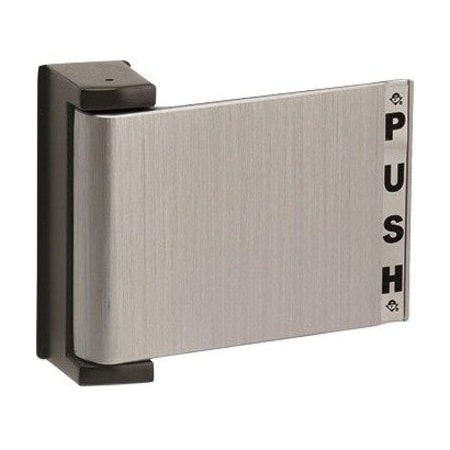 Adams Rite Flat Deadlatch Paddle, Push to Left, For 2-3/4 In. to 3 In. Thick Door, RHR or Exterior of LH, Sat 4590-02-03-628