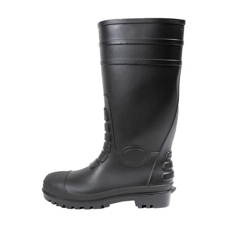 Gemplers Men's Black Bear Rubber Boots, Plain Toe, 15.5 in Height, Black, 8 232648