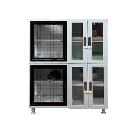 K9 Kennel Store Double Unit Cat StaX 3rd Generation DUCSTAX-3G