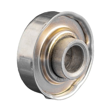 Miller Bearing Conveyor Bearing, Flanged Unground Non-Precision , Carbon Steel, 0.6875 in Bore Dia., Hex Bore MF-2511-7HSTP-O