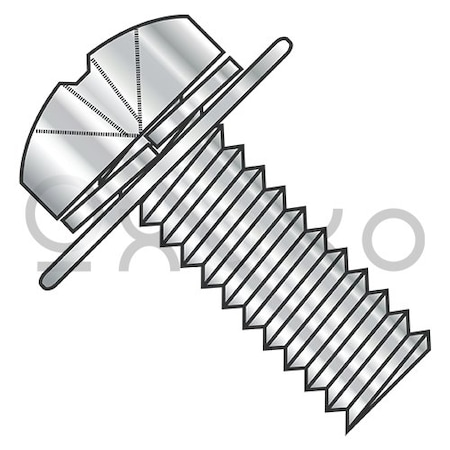 Oxoxo M5-0.8X35W10 JIS B1188 Phil Pan 304SS Split Washer 302SS Flat Washer Sems A2 SS, 1000PK 588284