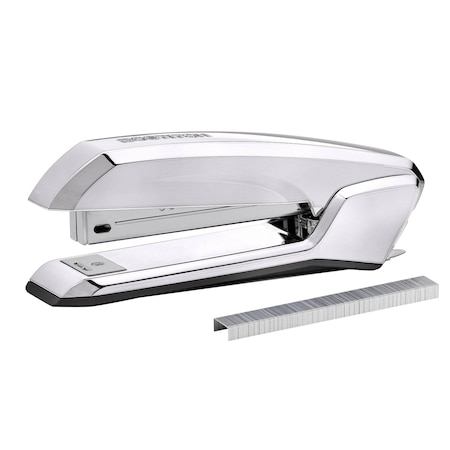 Bostitch Ascend 3-in-1 Stapler, 20-Sheet Capacity, Integrated Remover & Staple Storage, 420 Staples Included B210-CHROME