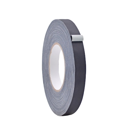 Wod Tape GTC12 Gaffer Tape Low Gloss Finish Film 3/4 in. X 60 ft. Black, 64PK WOD GTC12-00750-64-60-BLA