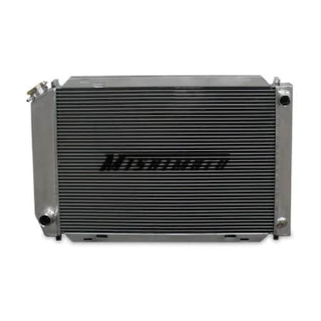 Mishimoto 1979-1993 Ford Mustang Dual Pass Aluminum Radiator, Black M1N-RADMUS79DP