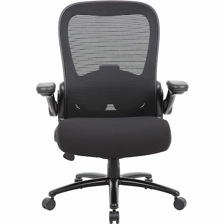 Boss Office Chair, 46 1/2 in H, Black B601-BK