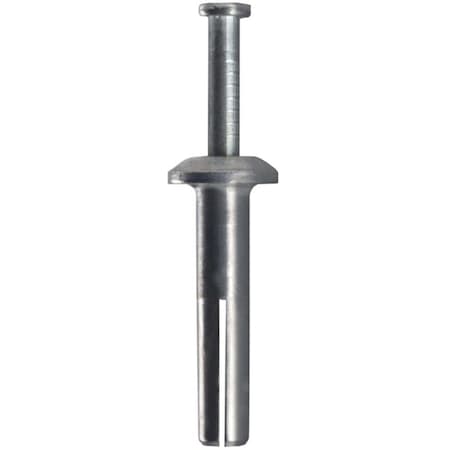 Cobra Anchors Drive Nail-In Anchor, 1/4 in Dia, 1 in L, Die-Cast Zinc 383V