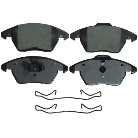 Wagner Brake QuickStop Front Disc Brake Pad Set Ceramic,  ZD1107B