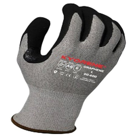 Kyorene Cut A6, Kyorene, MF Palm, Cut Level A6 , HCT MicroFoam Nitrile Palm , L 12 PK 00-600-L-V