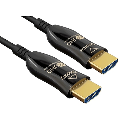 Sanoxy 50ft HDMI 2.0 Fiber Optic Cable (AOC), Plenum Rated, UL, 4K at 60Hz SNX-HM119-1150